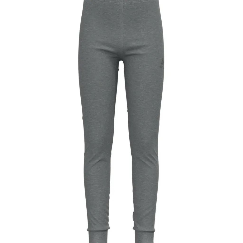 Thermokleding|Wintersport-ODLO Natural 100 Merino Warm thermobroek junior grey melange