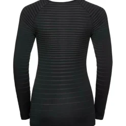 Thermokleding|Wintersport-ODLO Performance Light LS thermoshirt dames black