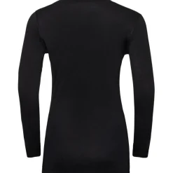 ODLO Performance Wool Light LS thermoshirt dames black< Thermokleding|Wintersport