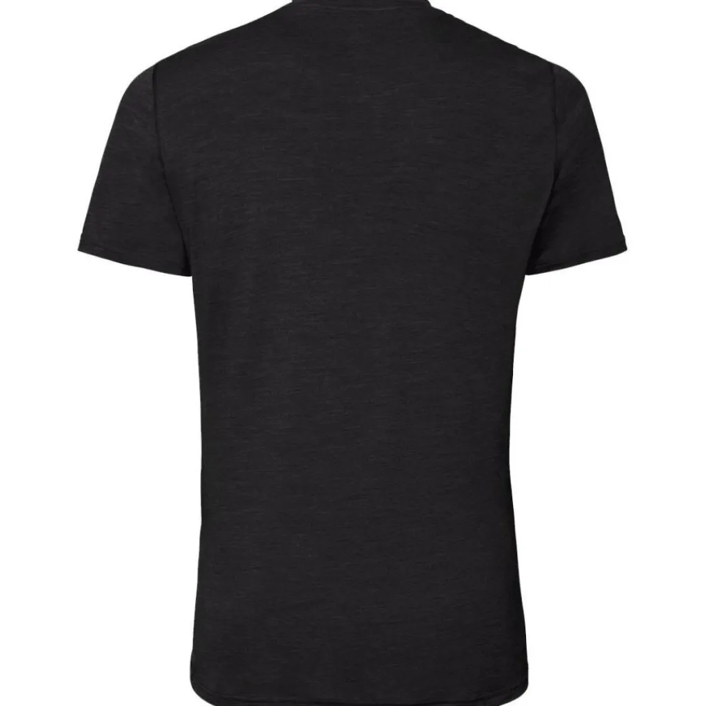 Thermokleding|Wintersport-ODLO Performance Wool Light SS thermoshirt heren black