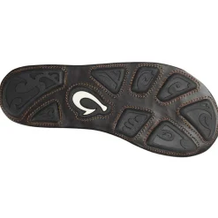 Slippers-Olukai Mea Ola slippers heren dark java