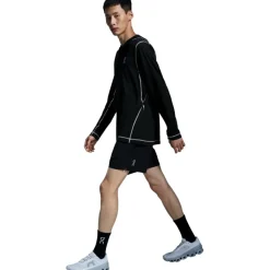 Hardloopkleding-On 5 inch Core hardloopbroek heren black