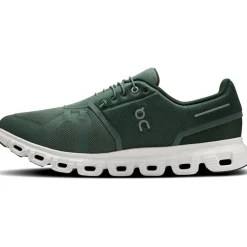On Cloud 6 hardloopschoenen heren olive evergreen< Hardloopschoenen