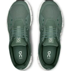 On Cloud 6 hardloopschoenen heren olive evergreen< Hardloopschoenen