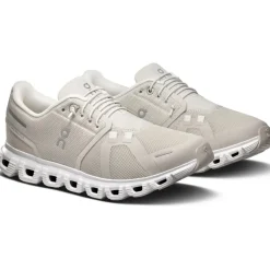 Hardloopschoenen-On Cloud 6 hardloopschoenen dames pearl white