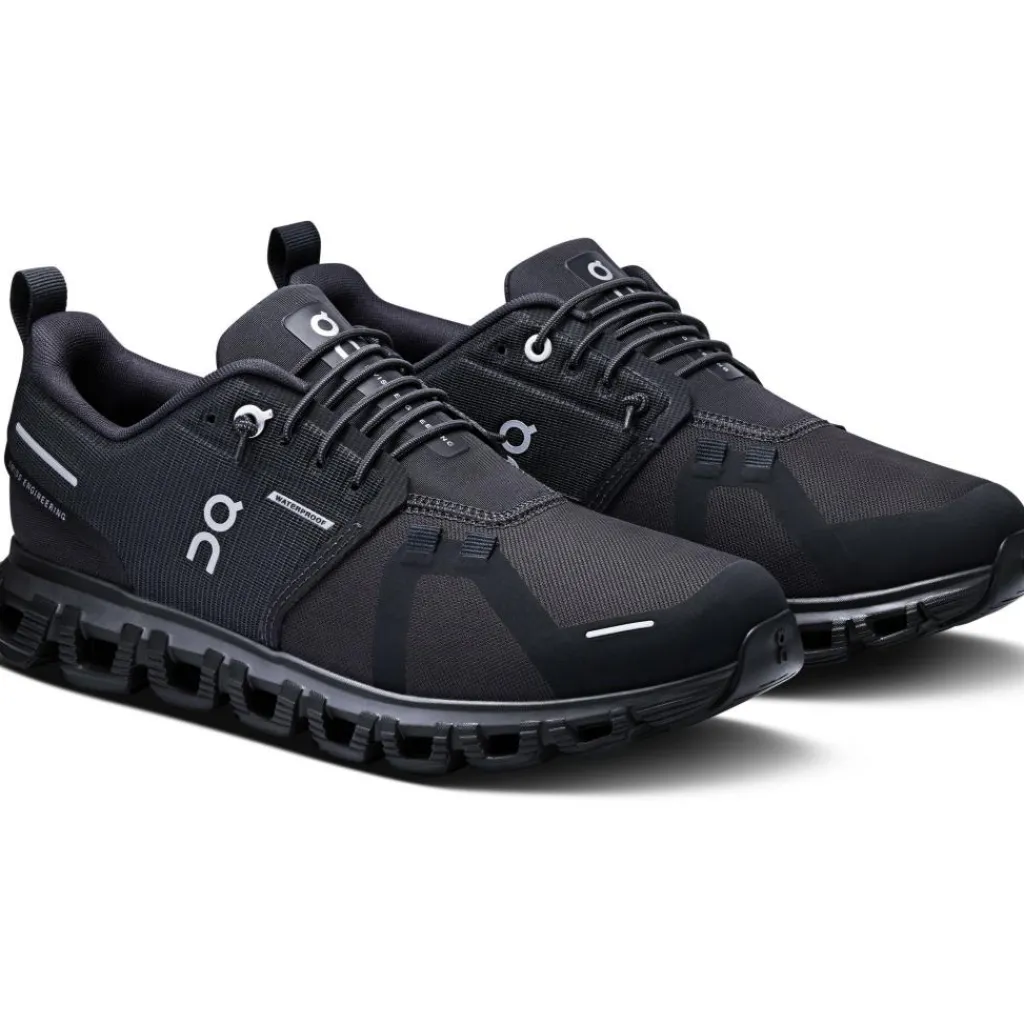 On Cloud 6 Waterproof hardloopschoenen dames black black< Hardloopschoenen