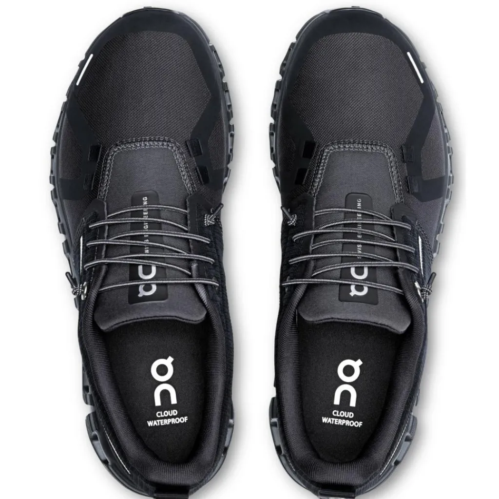 On Cloud 6 Waterproof hardloopschoenen dames black black< Hardloopschoenen