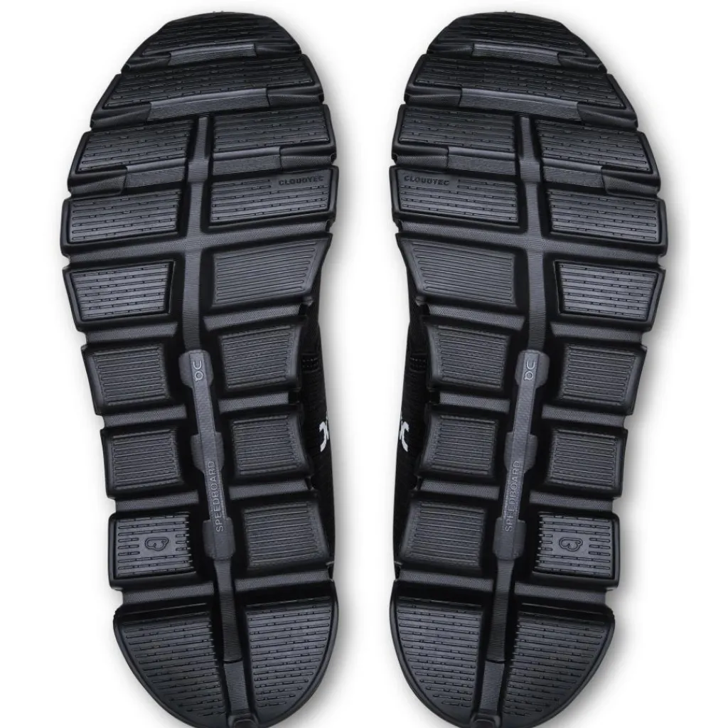 On Cloud 6 Waterproof hardloopschoenen dames black black< Hardloopschoenen