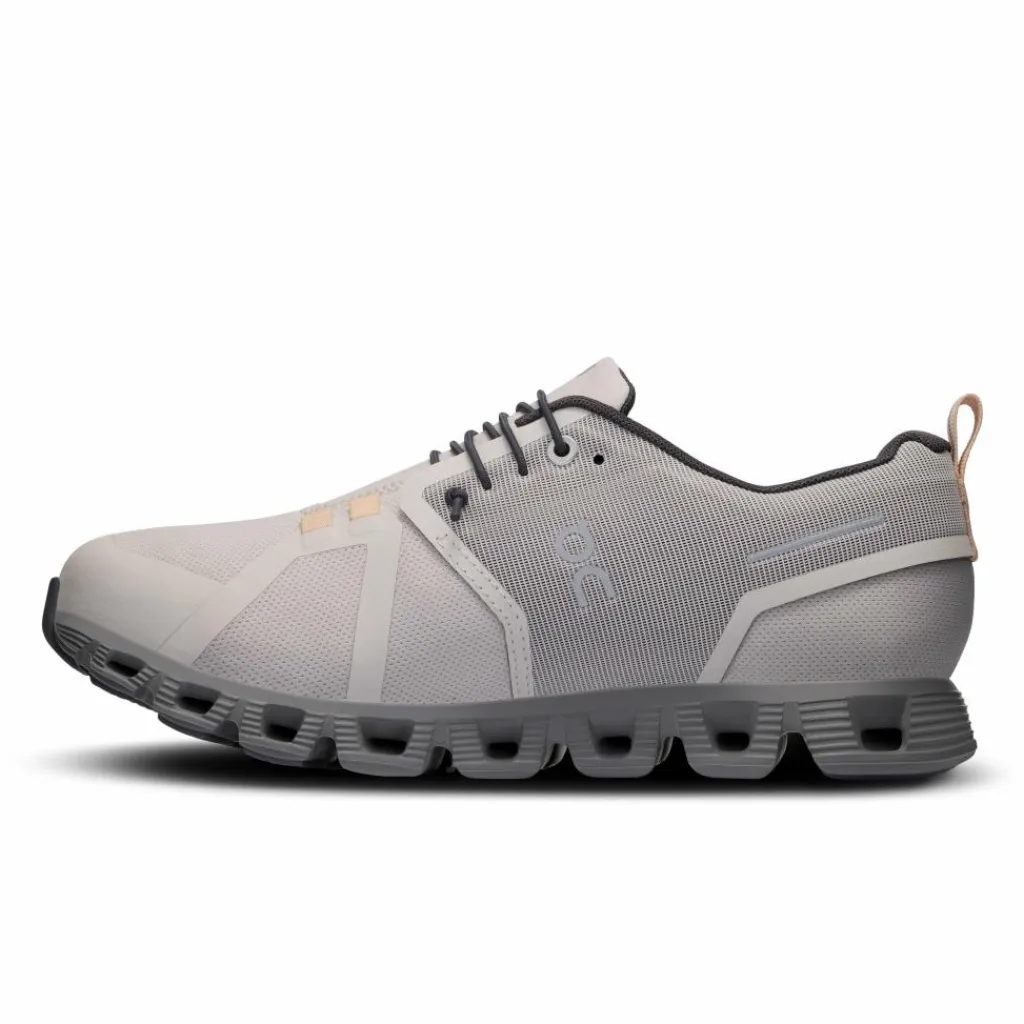 Hardloopschoenen-On Cloud 5 Waterproof hardloopschoenen dames pearl fog