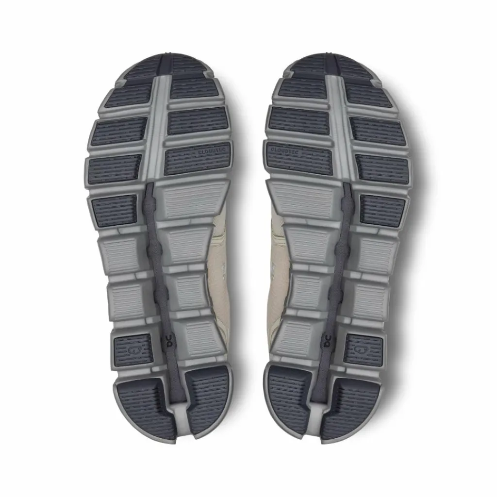 Hardloopschoenen-On Cloud 5 Waterproof hardloopschoenen dames pearl fog