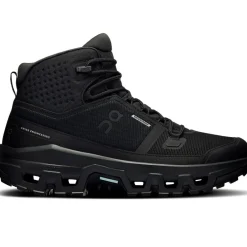 On Cloudrock Mid wandelschoenen dames black black< Wandelen|Wandelschoenen