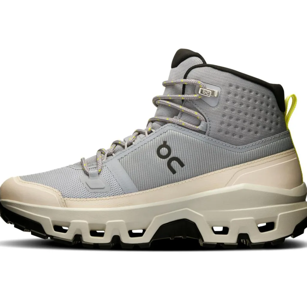 On Cloudrock Mid wandelschoenen dames alloy ice< Wandelen|Wandelschoenen