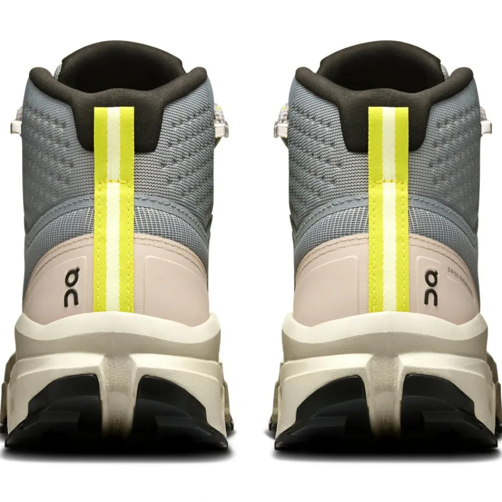 On Cloudrock Mid wandelschoenen dames alloy ice< Wandelen|Wandelschoenen