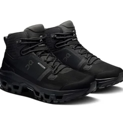 On Cloudrock Mid wandelschoenen heren black black< Wandelen|Wandelschoenen