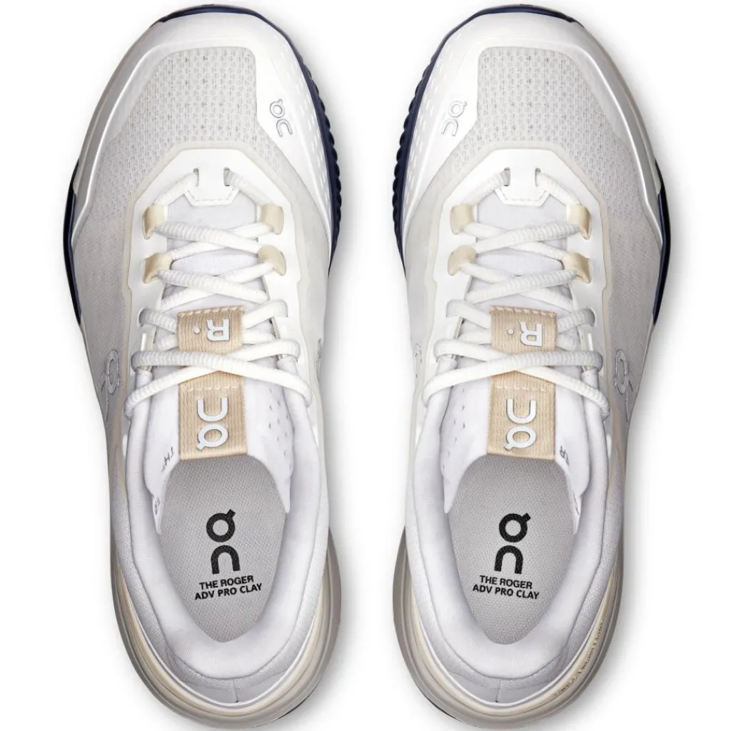 On THE ROGER Advantage Pro Clay tennisschoenen dames white cream< Tennisschoenen