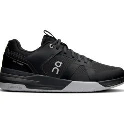 Tennisschoenen-On THE ROGER Clubhouse Pro tennisschoenen heren black glacier