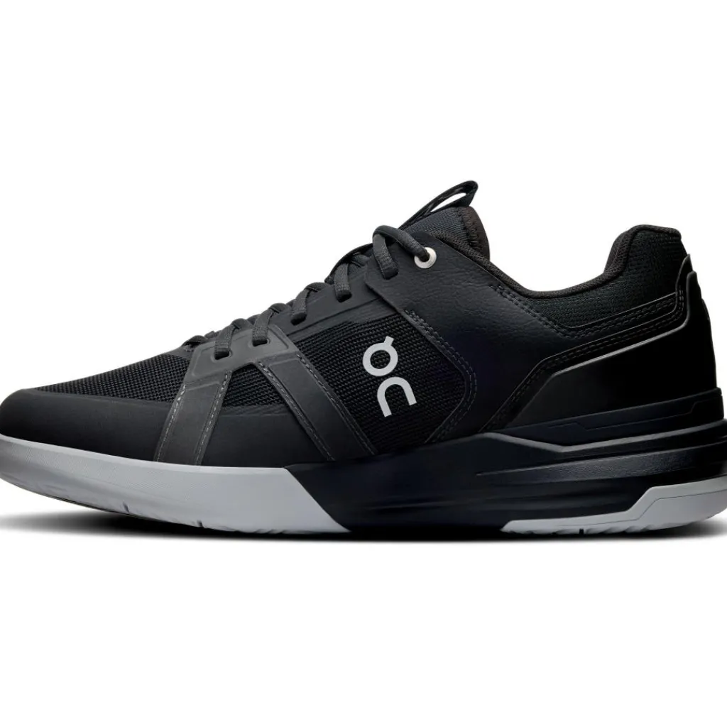 Tennisschoenen-On THE ROGER Clubhouse Pro tennisschoenen heren black glacier