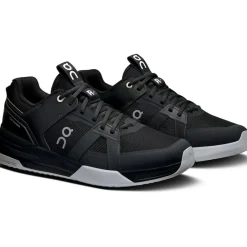 Tennisschoenen-On THE ROGER Clubhouse Pro tennisschoenen heren black glacier