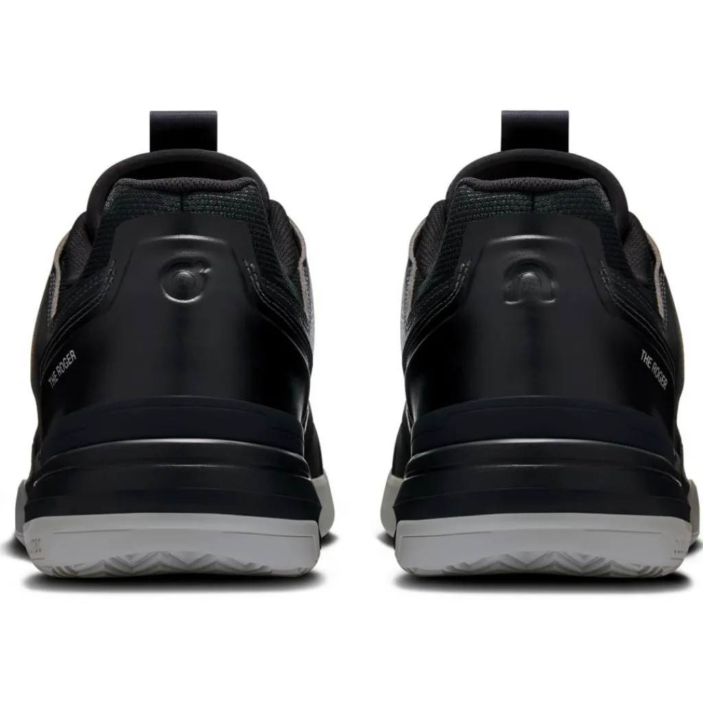 Tennisschoenen-On THE ROGER Clubhouse Pro tennisschoenen heren black glacier