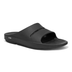 Badslippers|Slippers-OOfos OOahh slippers heren black
