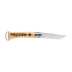 Opinel N10 zakmes hout zilver< Multitools & Zakmessen