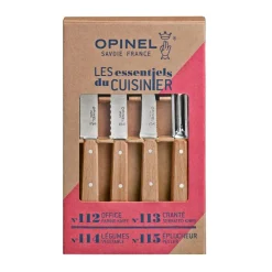 Opinel Olivier keukenset naturel 4-delig< Keukengerei