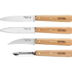 Opinel Olivier keukenset naturel 4-delig< Keukengerei