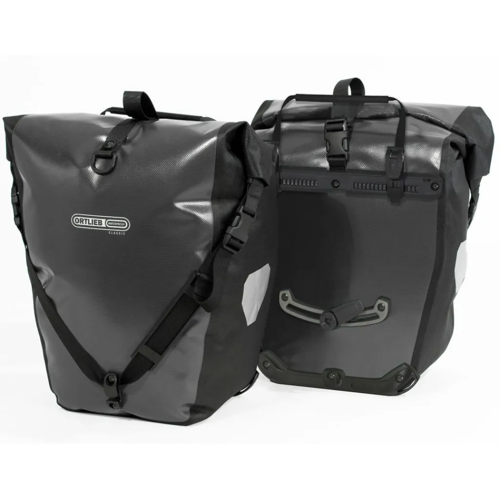 Fietstassen-Ortlieb Back-Roller 2 x 20 liter fietstas asphalt black