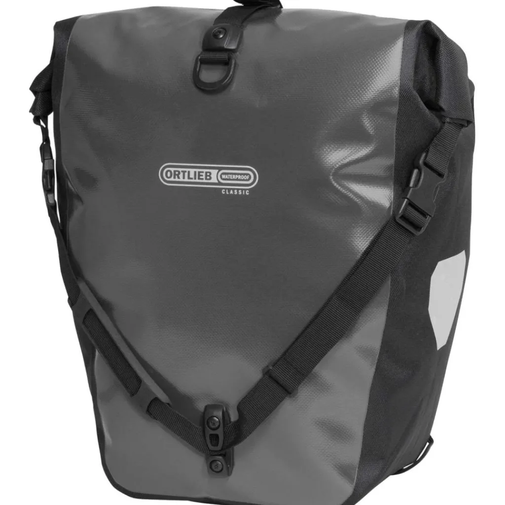 Fietstassen-Ortlieb Back-Roller 2 x 20 liter fietstas asphalt black