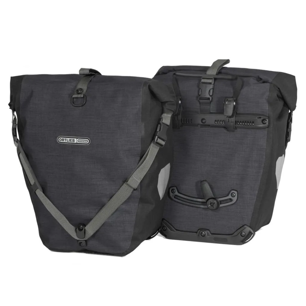 Fietstassen-Ortlieb Back-Roller Plus CR 2 x 20 liter fietstas granite black