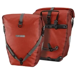 Fietstassen-Ortlieb Back-Roller Plus CR 2 x 20 liter fietstas salsa dark chili