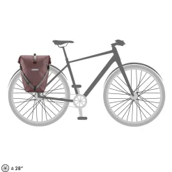 Fietstassen-Ortlieb Back-Roller Urban 20 liter fietstas ash rose