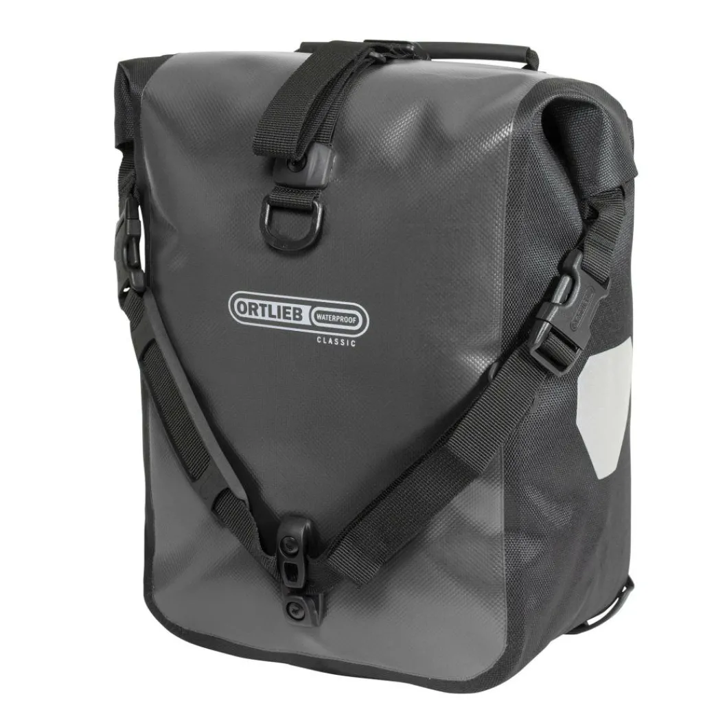 Ortlieb Sport-Roller 2 x 12,5 liter fietstas asphalt black< Fietstassen