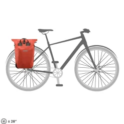 Fietstassen-Ortlieb Vario 26 liter fietstas rooibos
