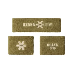Osaka 13463 zweetband set olive< Hockeykleding