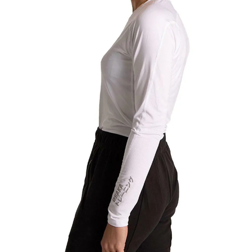 Osaka Baselayer hockeyshirt dames white< Hockeykleding