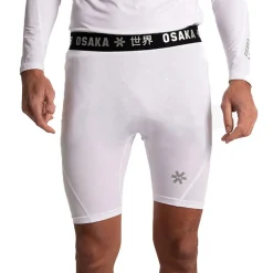 Osaka Baselayer short heren white< Sportbroek