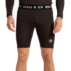 Osaka Baselayer short heren black< Sportbroek
