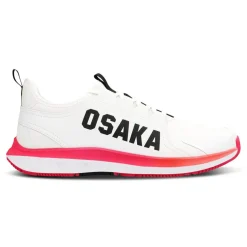 Hockeyschoenen-Osaka Furo Court zaalhockeyschoenen white raspberry