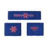 Hockeykleding-Osaka GDG0007 2.0 zweetband set princess blue cayenne red