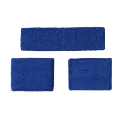 Hockeykleding-Osaka GDG0007 2.0 zweetband set princess blue cayenne red