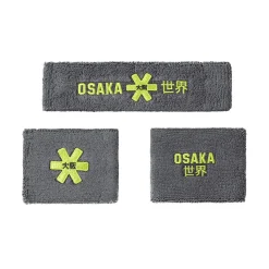 Osaka GDG00072 2.0 zweetband set grey lime< Hockeykleding