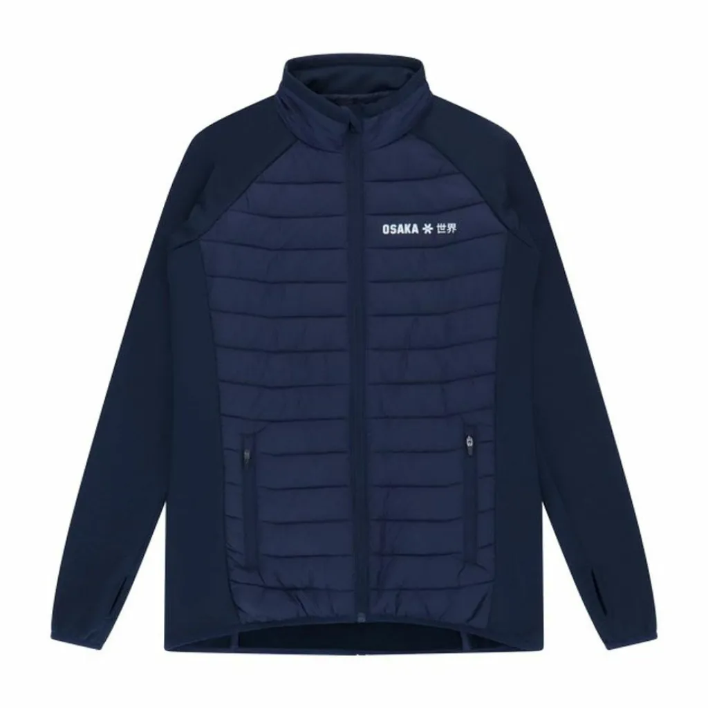 Hockeykleding-Osaka Hybrid trainingsjack heren navy