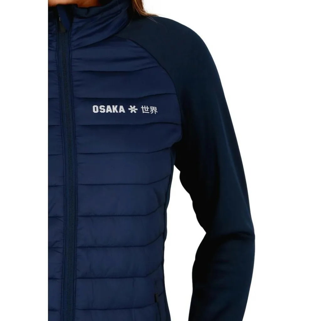 Osaka Hybrid trainingsjack dames navy< Hockeykleding
