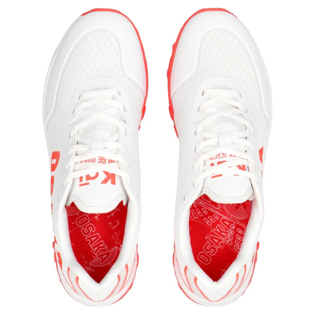 Hockeyschoenen-Osaka KAI Mk1 Pro Tour hockeyschoenen white neon flare