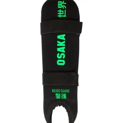 Osaka Keigo scheenbeschermers junior iconic black< Hockey Bescherming