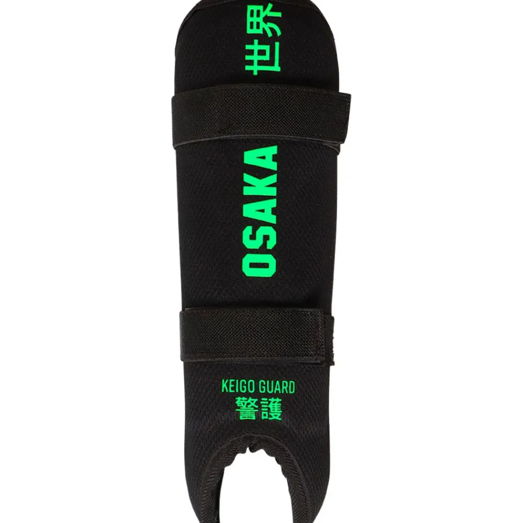 Osaka Keigo scheenbeschermers junior iconic black< Hockey Bescherming