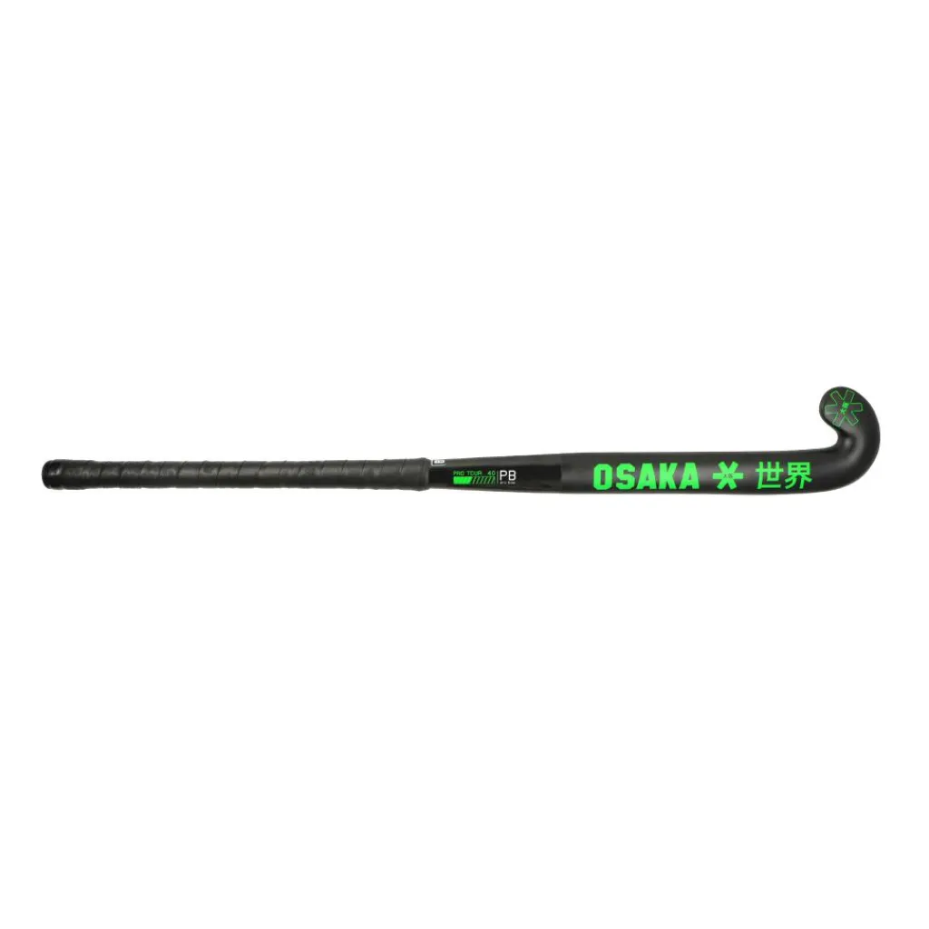 Hockeystick-Osaka Pro Tour 40 2.0 Pro Bow hockeystick iconic black