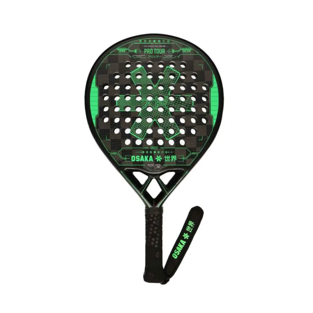 Padel Racket-Osaka Pro Tour padel racket black green