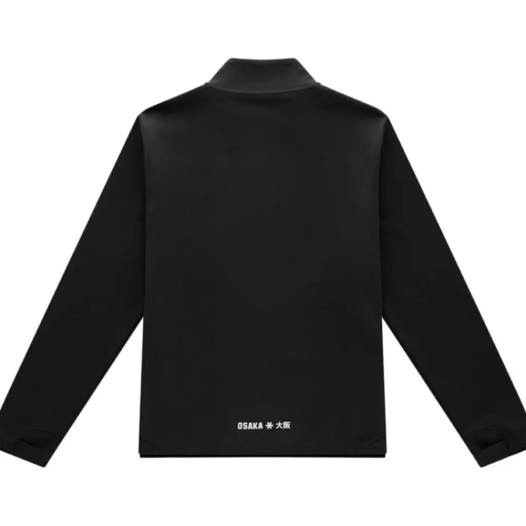 Hockeykleding-Osaka Track Pro trainingsjack heren black